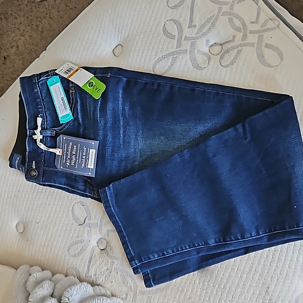 Democracy Jean, Natalie Ab Solution High Rise Straight Leg Jean, Indigo, 16W